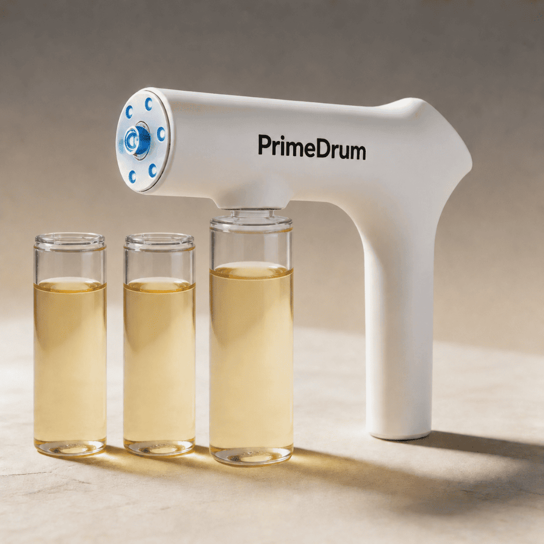 PrimeDrum™ Blue Light & Enzyme Deodorizer (2 Extra Refills)