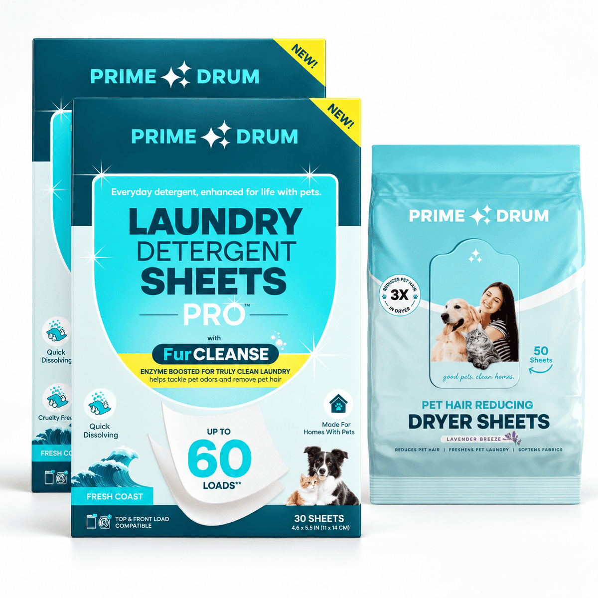 PrimeDrum Complete Laundry System Bundle