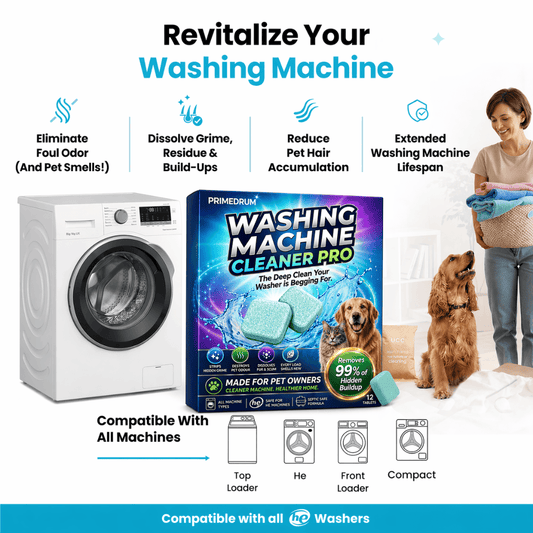 PRIMEDRUM - WASHING MACHINE CLEANER PRO