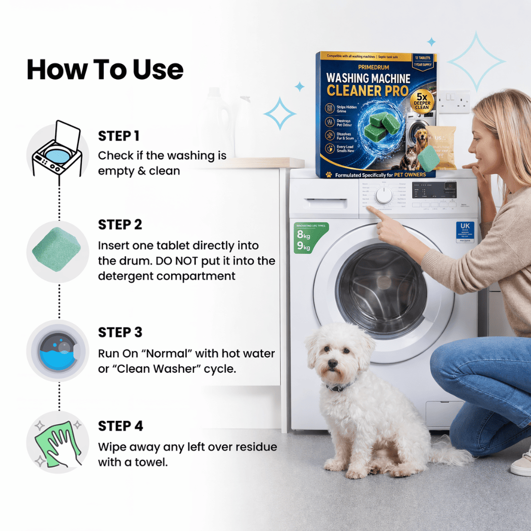 PRIMEDRUM - WASHING MACHINE CLEANER PRO