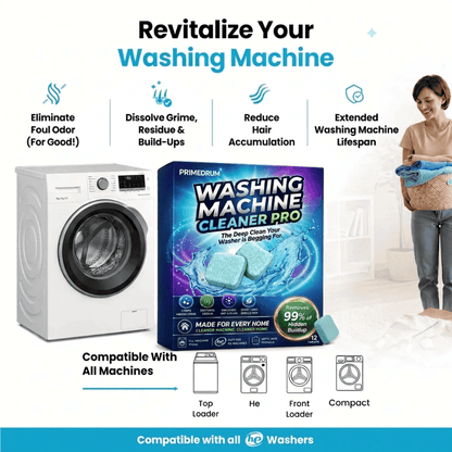 PRIMEDRUM - WASHING MACHINE CLEANER PRO