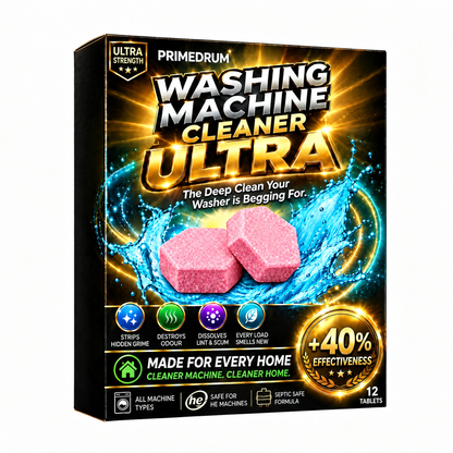 PrimeDrum Washing Machine Cleaner Ultra box